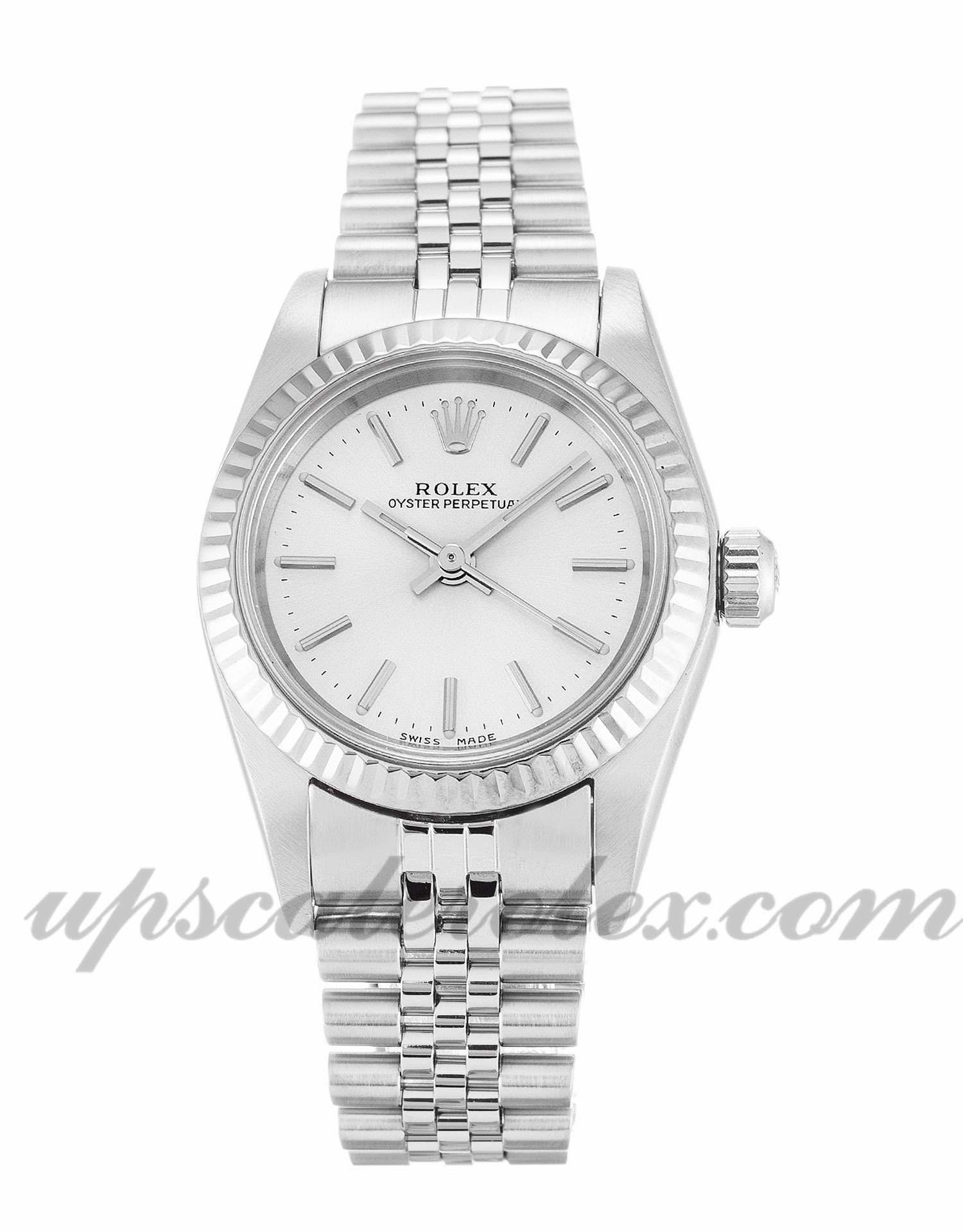 Rolex deals donna argento