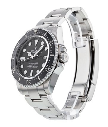 Rolex Sea-Dweller 116600 Reloj para hombre de acero de 40 mm con esfera negra