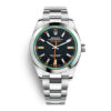 Rolex Milgauss 116400 Reloj negro para hombre de 40 mm