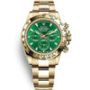 Rolex Daytona 116508 Reloj verde para hombre de 40 mm