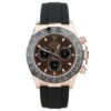 Rolex Daytona 116515 Reloj color caf¨¦ y ruleta negra para hombre de 40 mm