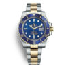 Rolex Submariner 116613LB Blue Plate Hombres Reloj de 40 mm