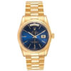 Reloj Rolex Day-Date 118238 azul para hombre de 36 mm