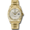 Rolex Day-Date 118238 Men 36 mm Reloj blanco