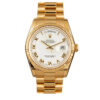Rolex Day-Date 118238 Hombres Reloj blanco de 36 mm