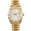 Reloj Rolex Day-Date 118238 blanco para hombre de 36 mm