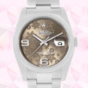 Rolex Datejust de los hombres 116200BFAO Tono plateado 36mm
