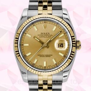 Rolex Datejust de los hombres 116233-CSJ Automático Pulsera 36mm