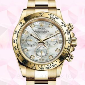 Rolex Daytona de los hombres 116508WMDO 40mm Tono de oro amarillo