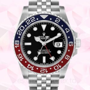 Rolex Gmt-Master Ii de los hombres 126710BKSJ Esfera negra Pulsera