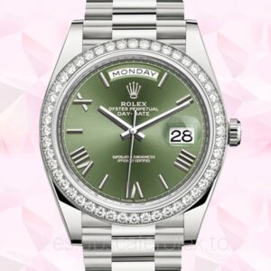 Rolex Day-Date de los hombres 228349GNRP 40mm Pulsera