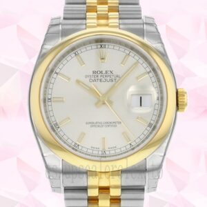 Rolex Datejust De Los Hombres 116203SSJ 36mm Automático Pulsera Jubileo