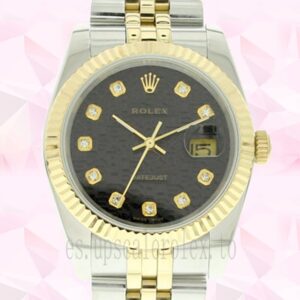 Rolex Datejust 36mm 116233-0208 De Los Hombres Pulsera Jubileo