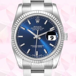 Rolex Datejust De Los Hombres 36mm 116234BLSO Esfera Azul Reloj
