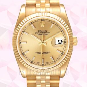 Rolex Datejust 36mm 116238-0059 De Los Hombres Automático