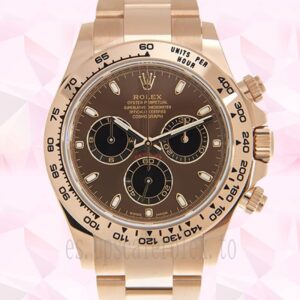 Rolex Daytona 40mm m116505-0013 De Los Hombres Pulsera De Ostras Automático