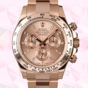 Rolex Daytona m116505-0012 40mm De Los Hombres Tono Oro Rosa