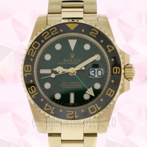 Rolex Gmt Master 40mm De Los Hombres 116718GRSO Tono Dorado