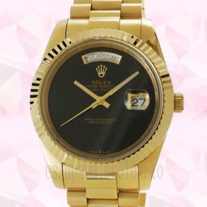 Rolex Day-date 118208 De Los Hombres 36mm Esfera Negra