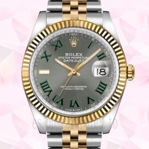 Rolex Datejust m126233-0035 36mm De Los Hombres Reloj Tono Plateado