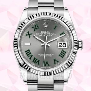 Rolex Datejust De Los Hombres 36mm m126234-0046 Tono Plateado Automático