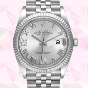 Rolex Datejust 36mm Señoras m126234-0029 Reloj Pulsera Jubileo