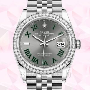 Rolex Datejust 36mm m126284rbr-0037 Señoras Esfera Gris