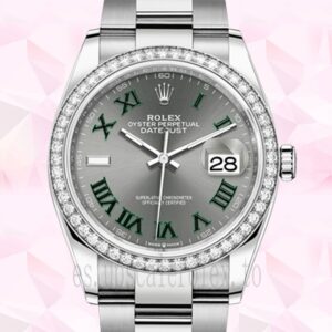 Rolex Datejust m126284rbr-0038 36mm Señoras Reloj