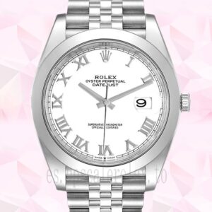 Rolex Datejust 41mm m126300-0016 De Los Hombres Esfera Blanca