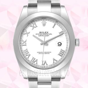 Rolex Datejust m126300-0015 41mm De Los Hombres Tono Plateado