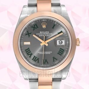 Rolex Datejust m126301-0015 De Los Hombres 41mm Esfera De Wimbledon