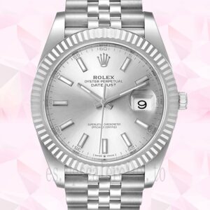 Rolex Datejust 126334SSJ De Los Hombres 41mm Esfera Plateada