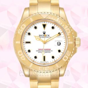 Rolex Yacht-master De Los Hombres 40mm 16628WSO Automático Pulsera De Ostras