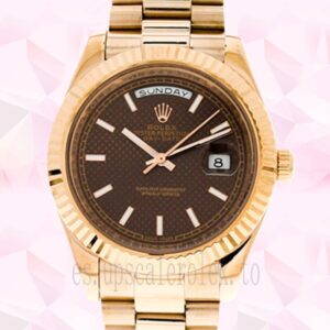 Rolex Day-date De Los Hombres 228235-0006 40mm Tono Oro Rosa Reloj