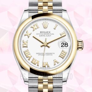Rolex Datejust Señoras 31mm m278243-0002 Esfera Blanca