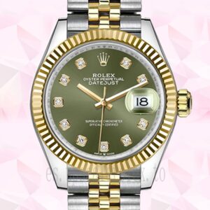 Rolex Datejust 31mm m278273-0030 Señoras Tono Plateado Automático