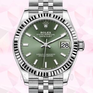 Rolex Datejust m278274-0018 Unisexo 31mm Tono Plateado Automático