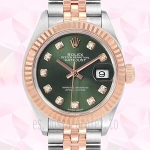 Rolex Datejust 28mm Señoras 279171 Reloj Pulsera Jubileo