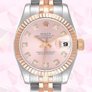 Rolex Datejust 279171 Señoras 28mm Pulsera Jubileo Tono Plateado