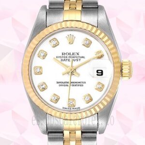 Rolex Datejust 279173 28mm Señoras Automático Esfera Blanca