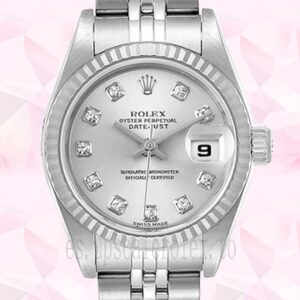Rolex Datejust Señoras 28mm 279174 Tono Plateado Automático