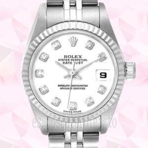 Rolex Datejust Señoras 28mm 279174 Tono Plateado