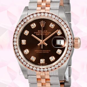 Rolex Datejust Señoras m279381rbr-0011 28mm Pulsera Jubileo Reloj