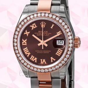 Rolex Datejust m279381rbr-0010 28mm Señoras Pulsera De Ostras Reloj