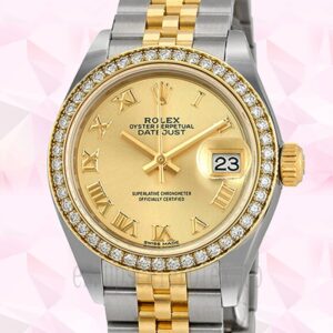 Rolex Datejust 28mm m279383rbr-0009 Señoras Automático Pulsera Jubileo/Pulsera De Ostras
