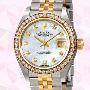 Rolex Datejust 28mm Señoras m279383rbr-0019 Esfera De Nácar