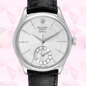 Rolex Cellini De Los Hombres m50529-0006 39mm Tono Plateado