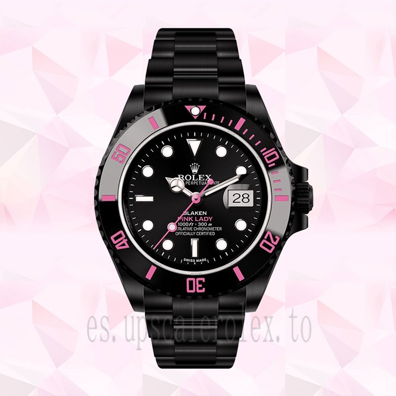 Rolex blaken clearance pink lady