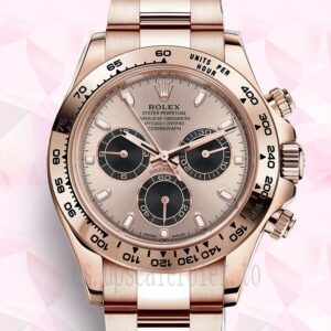 Rolex Daytona De Los Hombres m116505-0016 40mm Esfera De Oro Rosa Tono Oro Rosa