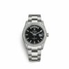 Réplica Rolex Day-Date Swiss 36 36mm 18k Oro Blanco 118389-0120 Reloj para hombre